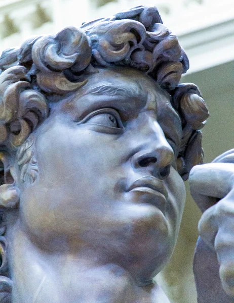 Odlévané sochy David Michelangelo — Stock fotografie