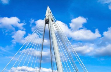  Geç öğleden sonra ışık Thames üzerinde haugerford Köprüsü  