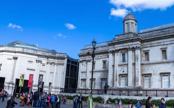 Nationalgalerie am Trafalgar Square — Stockfoto