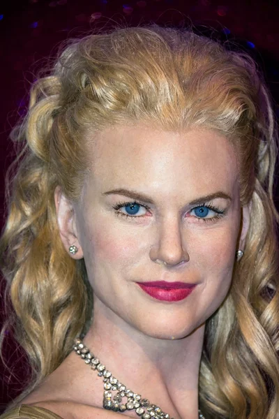 Celebrity Wax Model Nicole Kidman at  Madame Tussauds Wax Museum. London, UK — Stockfoto