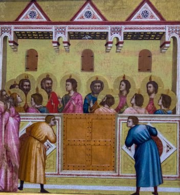   Giotto ve atölye Pentecost (1310-1337) 