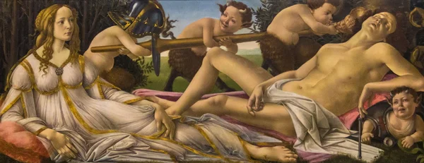 Venüs ve Mars, yaklaşık 1485, Sandro Botticelli tarafından   