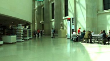 British Museum'dan koridorlarında biri