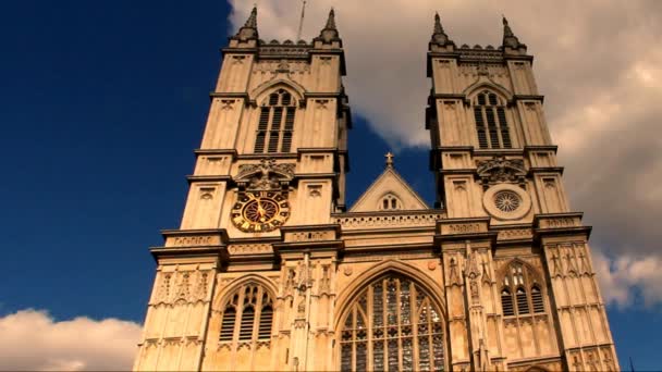 Uniwersytet Kościoła Świętego Piotra w Westminster Abbey — Wideo stockowe