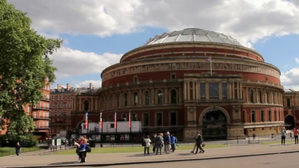 Royal albert hall, london, Anglia, Wielka Brytania — Wideo stockowe