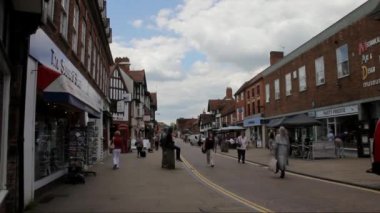 Kimliği belirsiz turist Merkezi Stratford Upon Avon, İngiltere