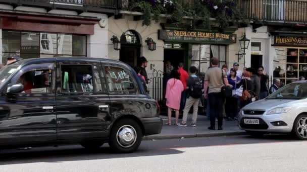 Sherlock Holmes Museum sur Baker Street. Londres — Video