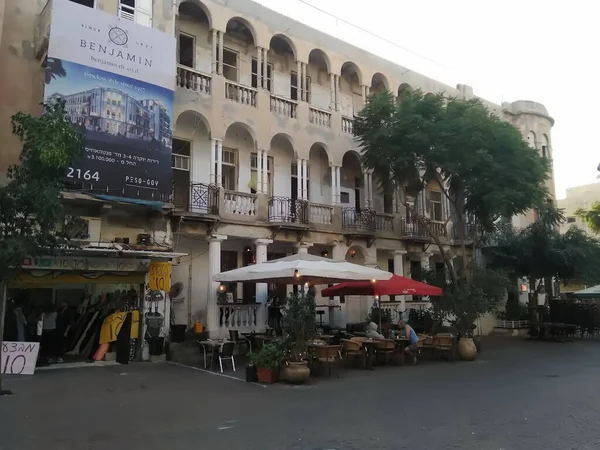 Tel Aviv Israël Novembre 2018 Vieux Bâtiment Des Années 1920 — Photo