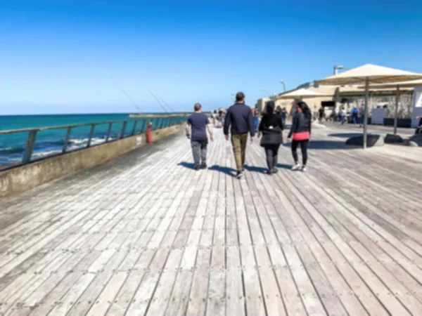 Tel Aviv Israel March 2019 New Mediterranean Embankment Tel Aviv — Stock Photo, Image