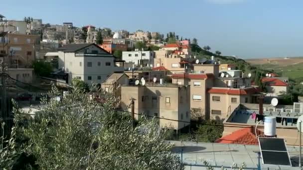 Jish Gush Khalaf Village Maronite Arabe Typique Nord Haute Galilée — Video