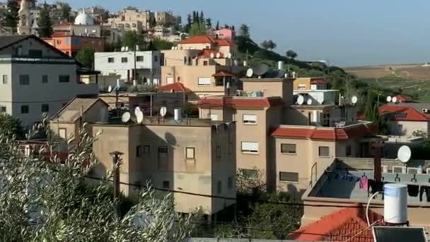 Jish Gush Khalaf Village Maronite Arabe Typique Nord Haute Galilée — Video