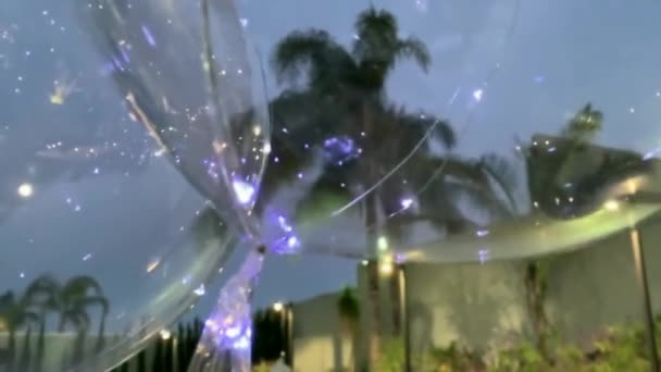 Grands Ballons Transparents Blancs Comme Décoration Pour Les Enfants Nouvel — Video