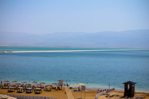 Dead sea - best place in world for skin diseases therapy — Stock Photo, Image