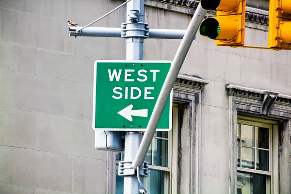 West Side sign — Stock Photo, Image