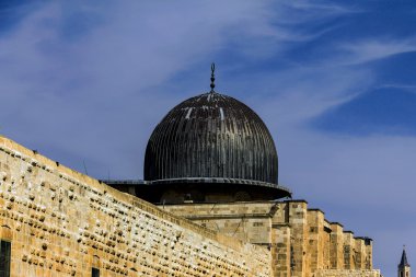 Al Aqsa Mosque, İslam Temple Mount Old City üzerinde üçüncü en kutsal sitesi. Jerusalem