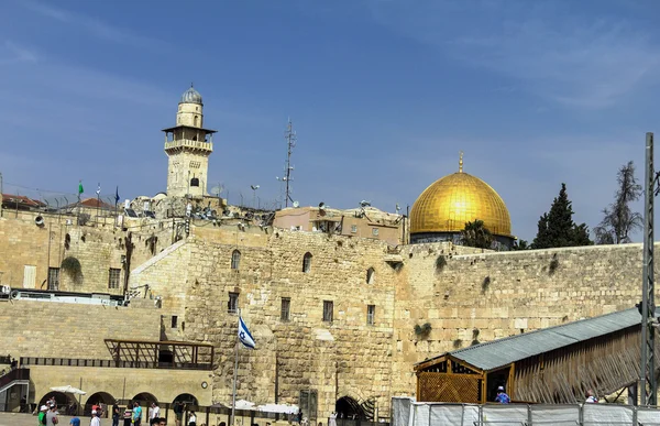 Western Wall Plaza, O Monte do Templo, Jerusalém — Fotografia de Stock