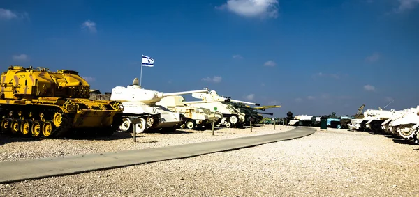 Lashiryon, memorial site for the fallen Israeli soldiers of the Armored Corps. Latrun, Israel — Stock Photo, Image