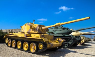 İngiliz Charioteer hafif tank IDF Güney Lübnan'daki tarafından yakalanan yaptı. Latrun, İsrail