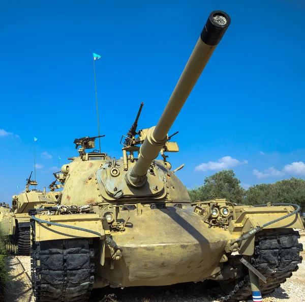 Amerikan M48 A3 Patton ana muharebe tankı yaptım. Latrun, İsrail