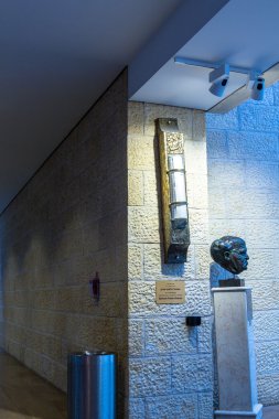 Büyük Mezuza Ben Gurion Uluslararası Havaalanı. Tel Aviv. İsrail