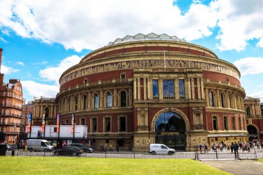  Royal Albert Hall sanat ve bilim, Londra, İngiltere, Birleşik Krallık, geç öğleden sonra ışığında