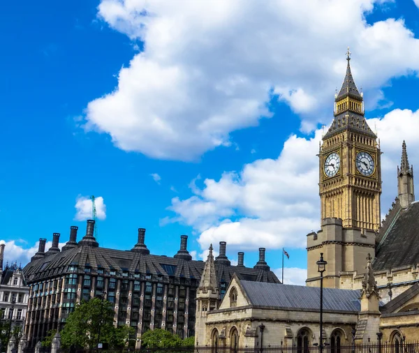 Westminster Sarayı, Parlamento evleri. UNESCO Dünya Miras Listesi — Stok fotoğraf