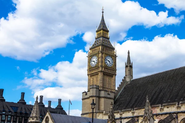 Westminster Sarayı, Parlamento evleri. UNESCO Dünya Miras Listesi — Stok fotoğraf