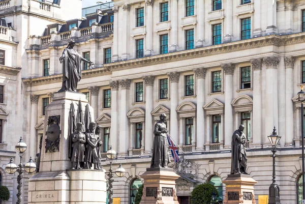 A krími háború emlékmű a Waterloo Place — Stock Fotó