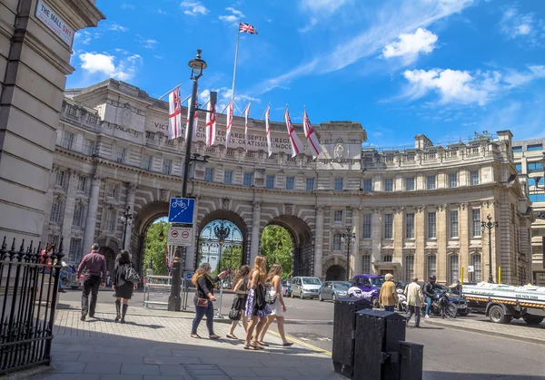 Admiralitás Arch, London. Egyesült Királyság — Stock Fotó