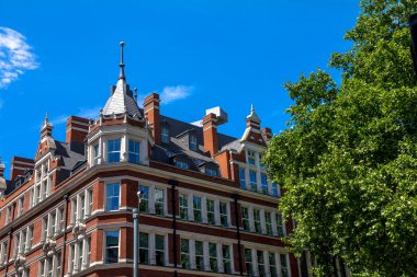 Russell Square yakınındaki eski Londra tarihi alanı 