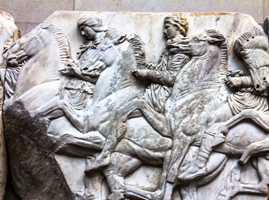 Akropolis Yunanistan mermer veya Elgin mermer