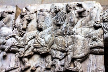 Akropolis Yunanistan mermer veya Elgin mermer