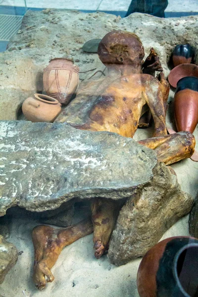 Gebelein man - een van de best bewaard gebleven mummies uit Predynastic Egypte bij British Museum — Stockfoto