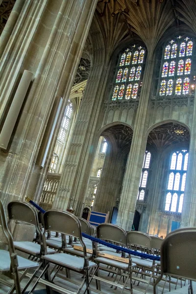 Dentro da Capela de São Jorge. Castelo de Windsor. Reino Unido — Fotografia de Stock