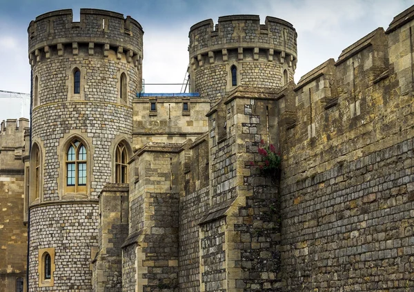 Castelo de Windsor medieval — Fotografia de Stock