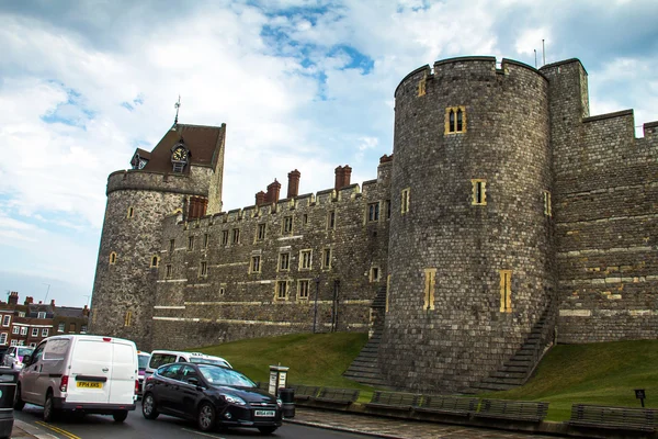 Curfew Tower, part of the Lower Ward in medieval Windsor Castle. Stock Image