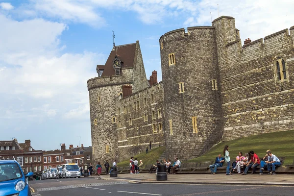 Torre del toque de queda, parte de la sala baja en el castillo medieval de Windsor — Foto de Stock