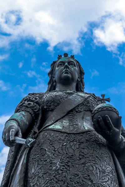 维多利亚女王的雕像。温莎，英国 — 图库照片