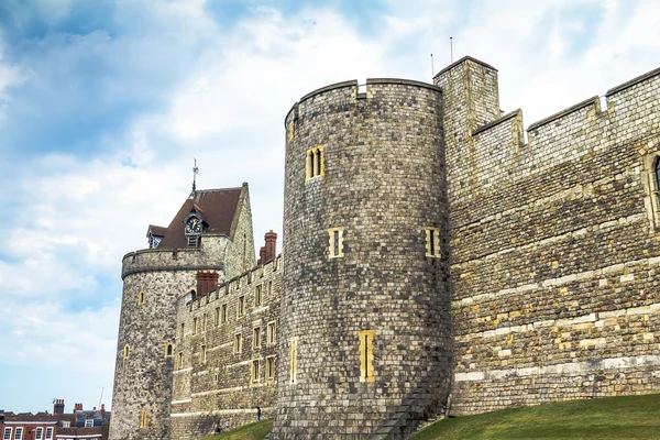 Kijárási tilalom torony, része az alsó kórterem középkori Windsor-kastély — Stock Fotó