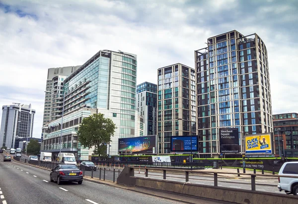 Harbet Road nära Merchant Square, Paddington, London — Stockfoto