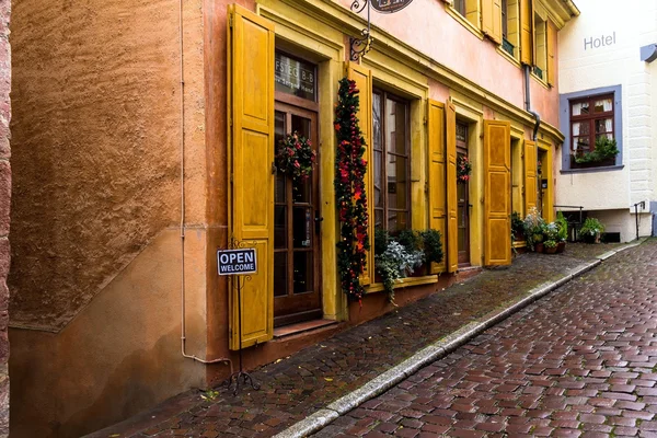 Old Historic Street. Baden-Baden. Alemania — Foto de Stock