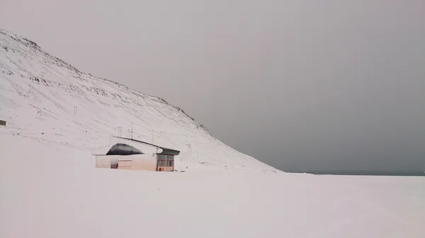 İzlanda kışın — Stok fotoğraf