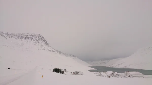 Vinter i Island — Stockfoto