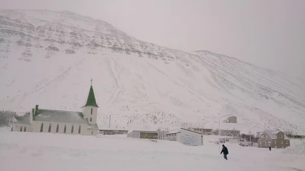 İzlanda kışın — Stok fotoğraf