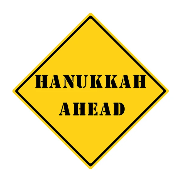 Hanoucca en avant signe — Photo
