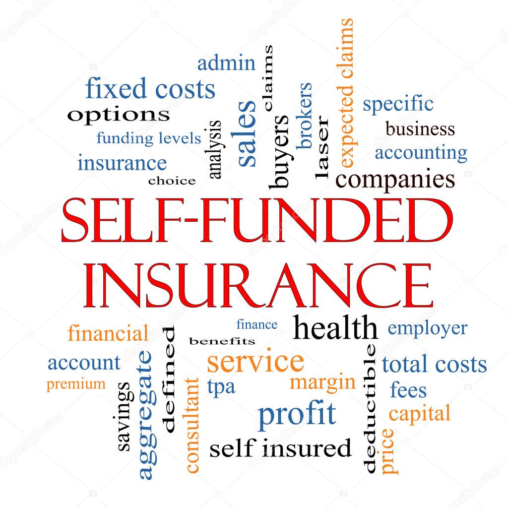 Self Funded Insurance Word Cloud 