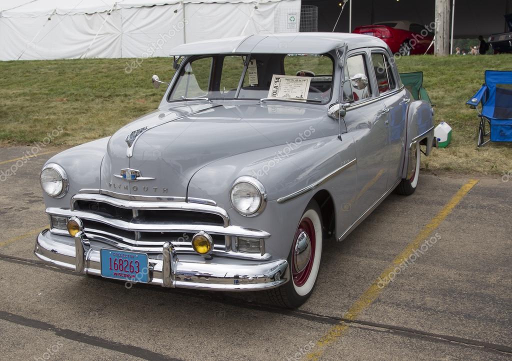 Plymouth Auto 1950 Redaktionelles Stockfoto C Mybaitshop 77319010