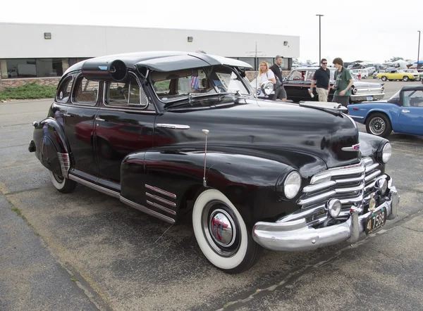 1947 Chevy Fleetmaster Vista laterale dell'auto — Foto Stock