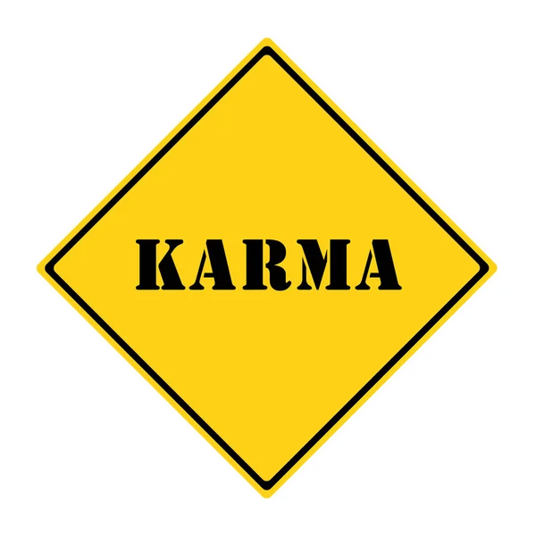 Karma tecken — Stockfoto