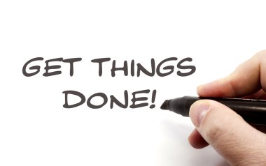 Get Things Done handwriting
